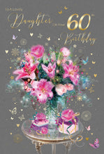 Load image into Gallery viewer, Daughter 60th Birthday Card
