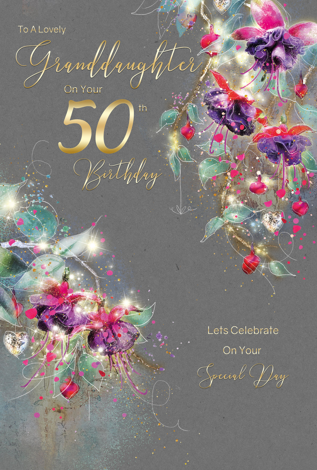 Granddaughter 50th Birthday Card