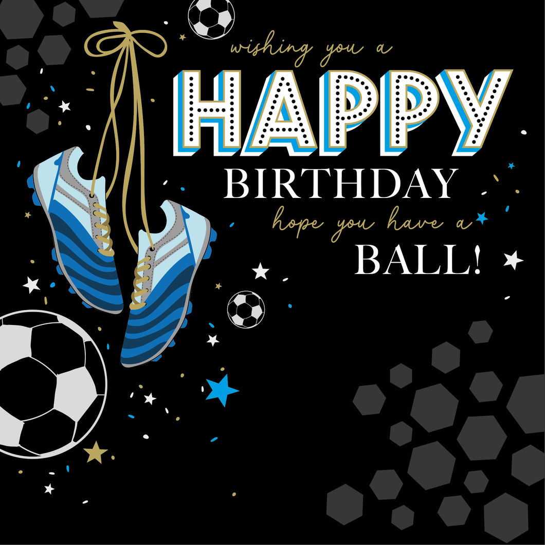 Men's Happy Birthday - Football