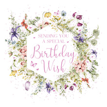 Load image into Gallery viewer, Ladies Floral Birthday Card
