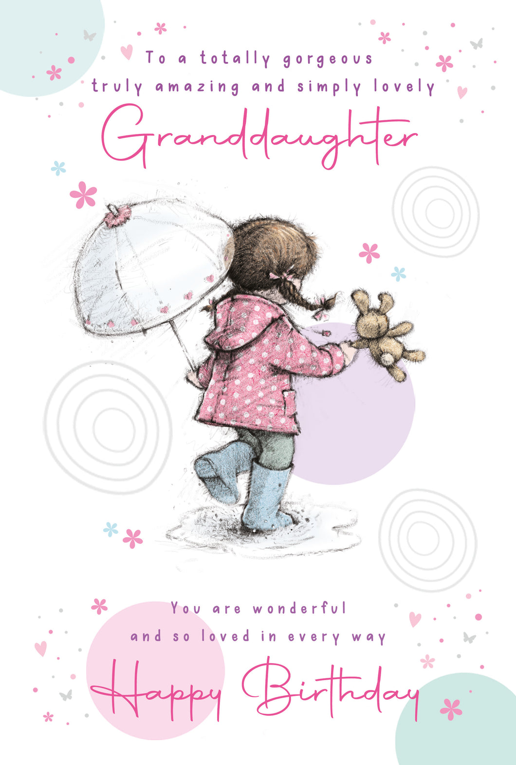 Granddaughter Birthday Card