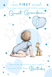 Great Grandson 1st Birthday