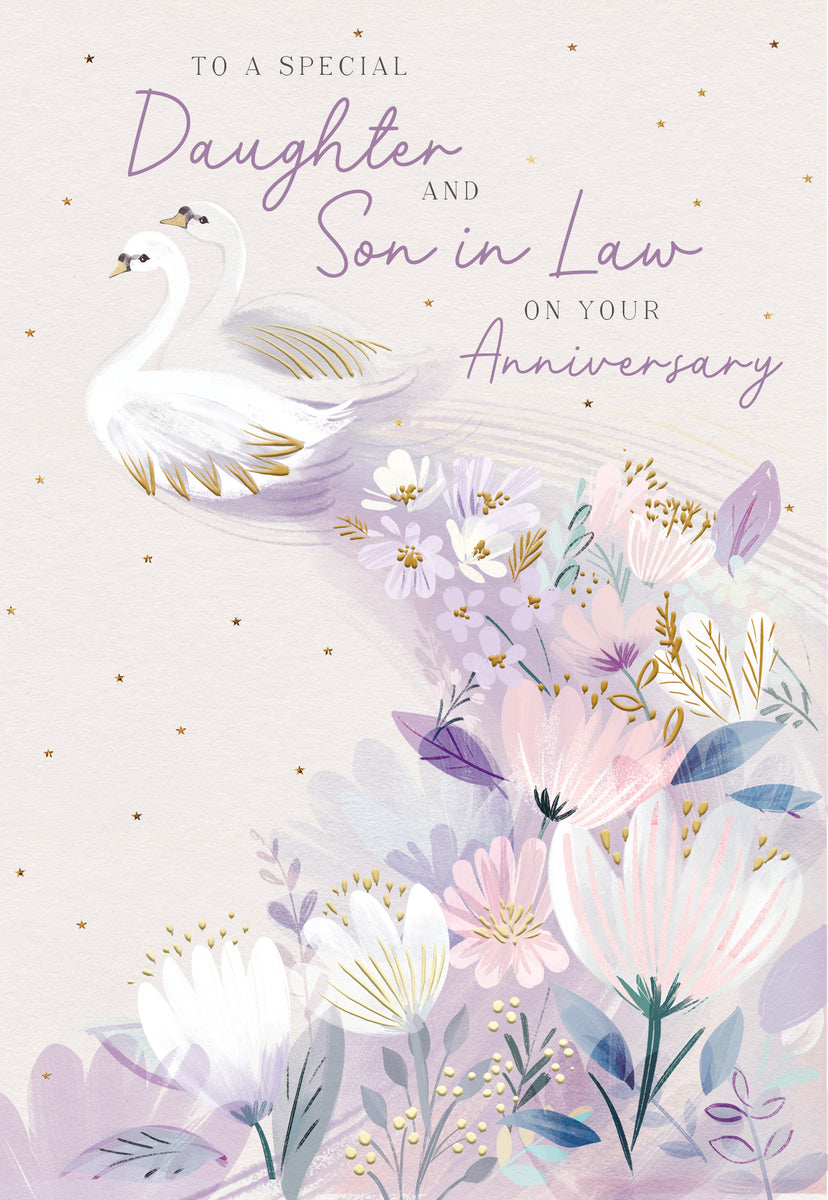 Daughter and Son in Law Anniversary - Anniversary Cards Cherry Orchard ...