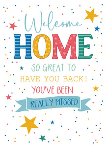 Welcome Home Card