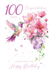 100th Birthday Card