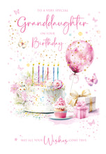 Load image into Gallery viewer, Granddaughter Birthday Card
