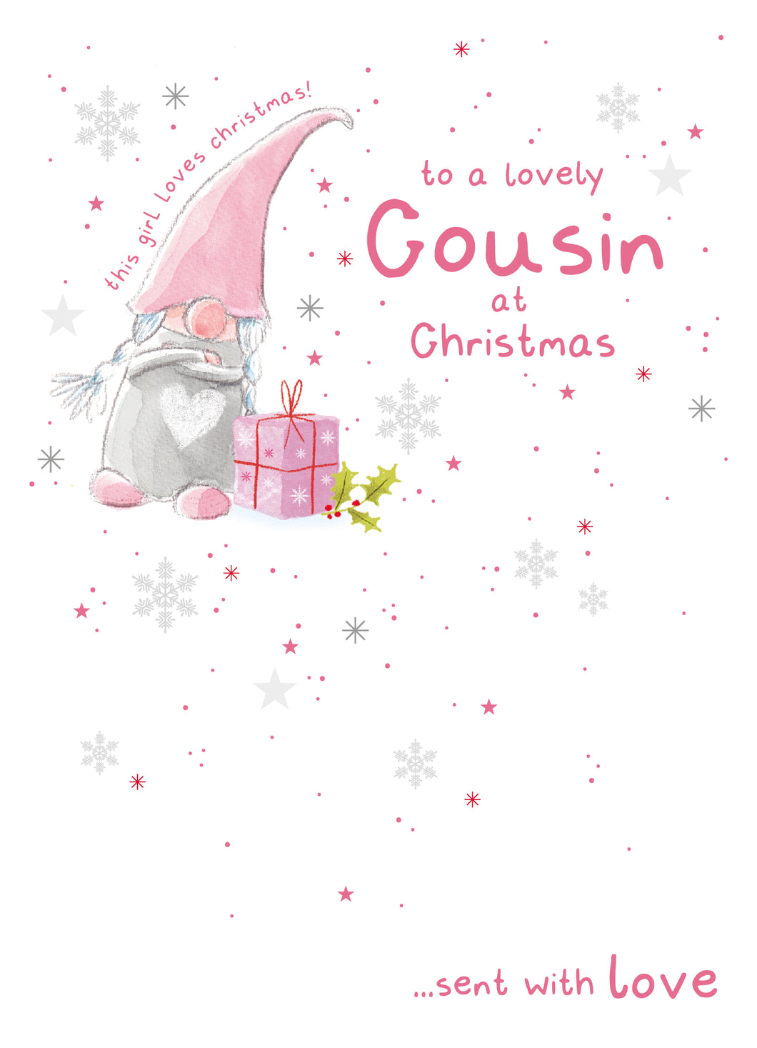 Cousin Christmas Card