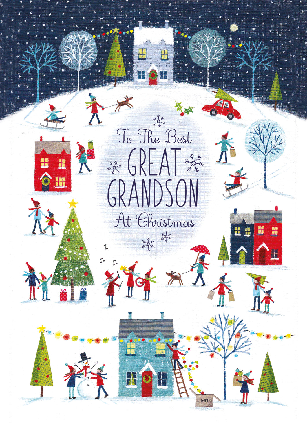 Great Grandson Christmas Card