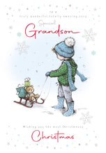 Load image into Gallery viewer, Grandson Christmas Card
