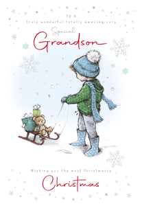 Grandson Christmas Card