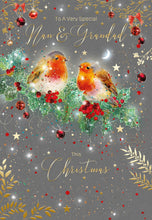 Load image into Gallery viewer, Nan &amp; Grandad Christmas card
