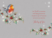 Load image into Gallery viewer, Thinking of You Christmas card
